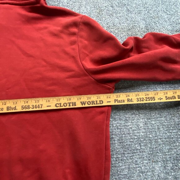 Puma Hoodie Mens Medium Red Pullover Sweater Outdoor‎ Athletic Wear Causal - Picture 9 of 10